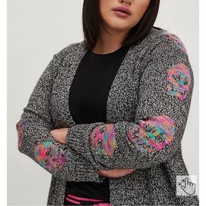 Torrid Lovesick long sleeve duster 6x NWOT